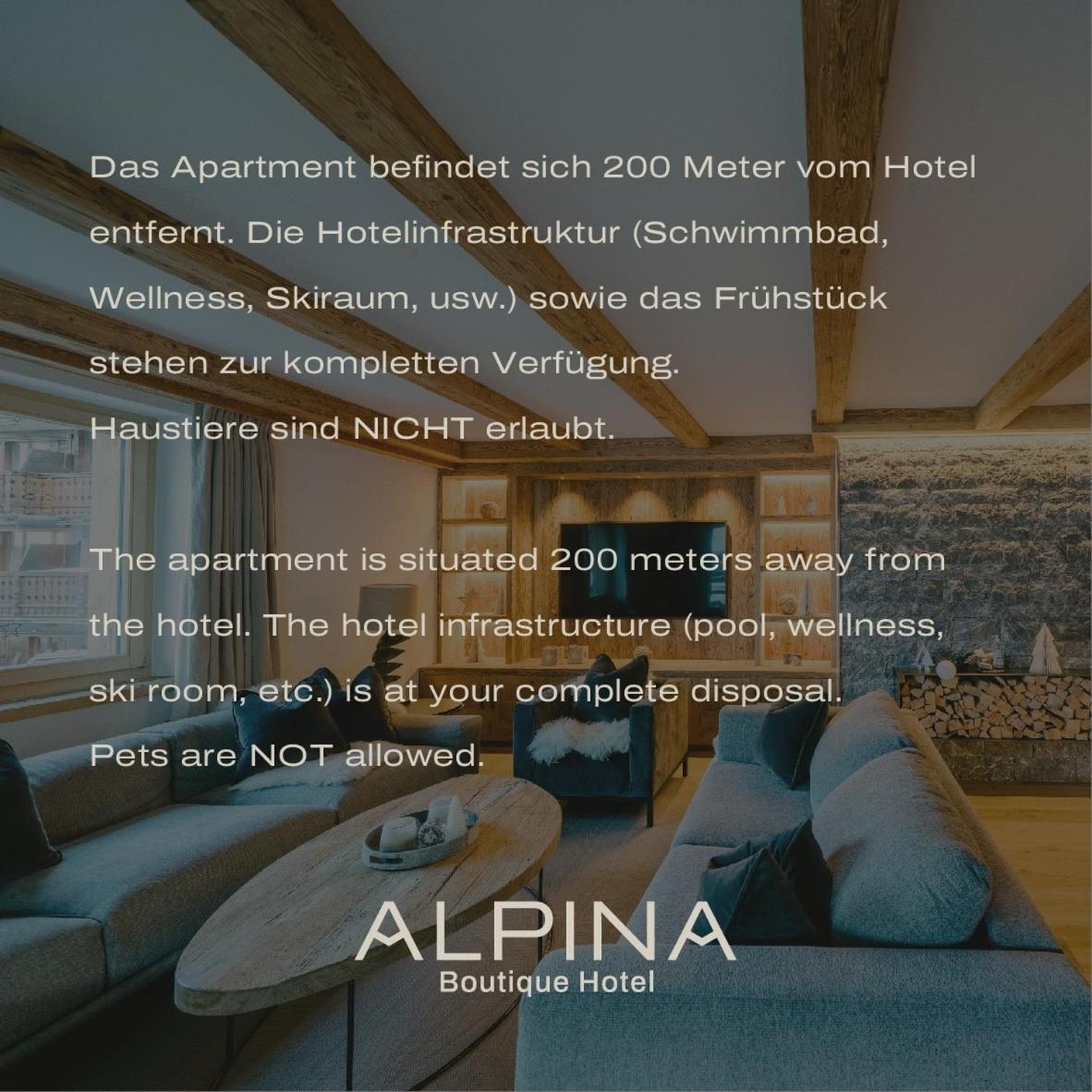 Seven Alpina Boutique Hotel Klosters Exterior foto