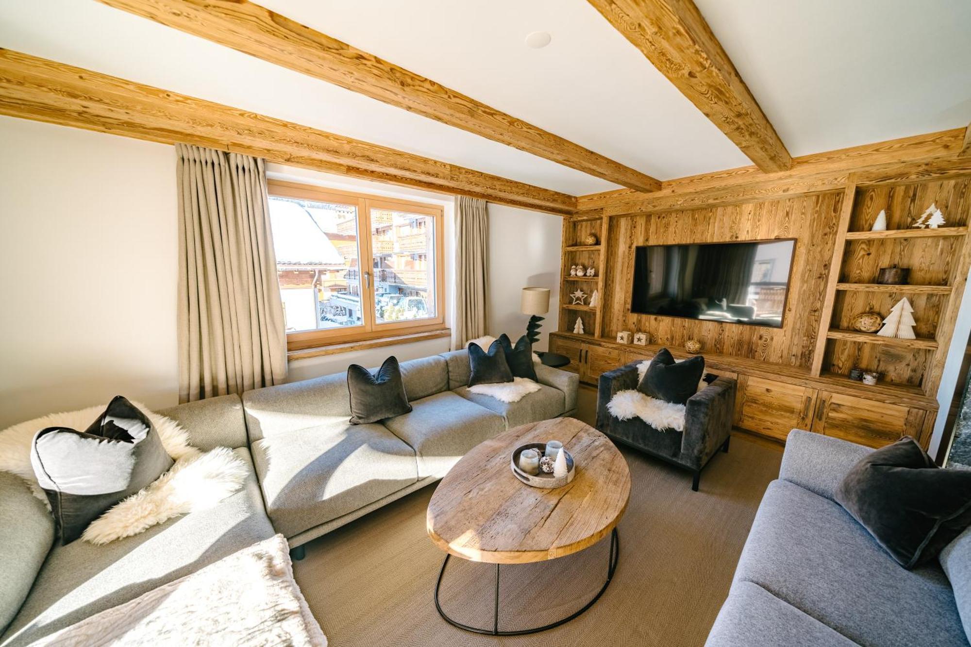 Seven Alpina Boutique Hotel Klosters Exterior foto