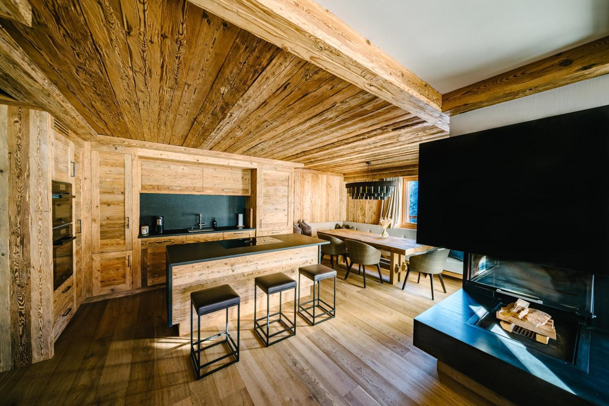 Seven Alpina Boutique Hotel Klosters Exterior foto