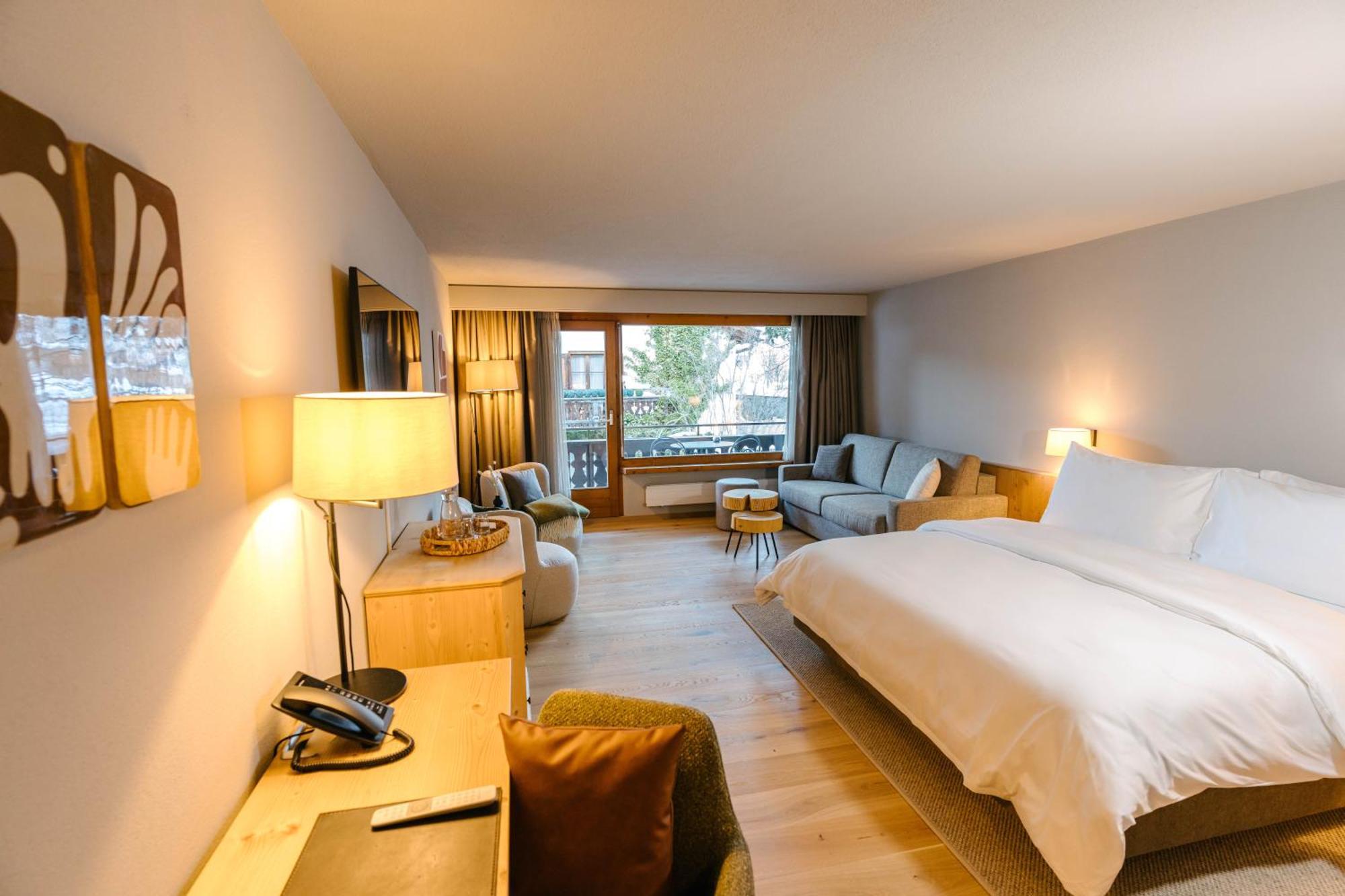 Seven Alpina Boutique Hotel Klosters Exterior foto